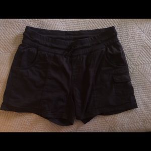 North Face dark gray shorts